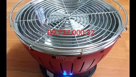 Bếp Nướng Than Hoa Không Khói Gia Đình