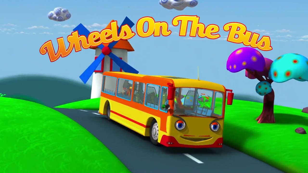 Wheels On The Bus   Ribbit  Friends  NurseryRhymes