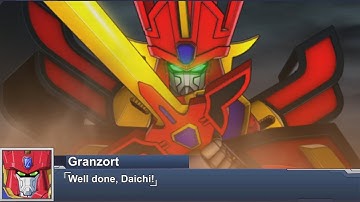 [ENG Sub]Super Robot Wars DD - Granzort Attacks | スーパーロボット大戦DD - グランゾート 全武装