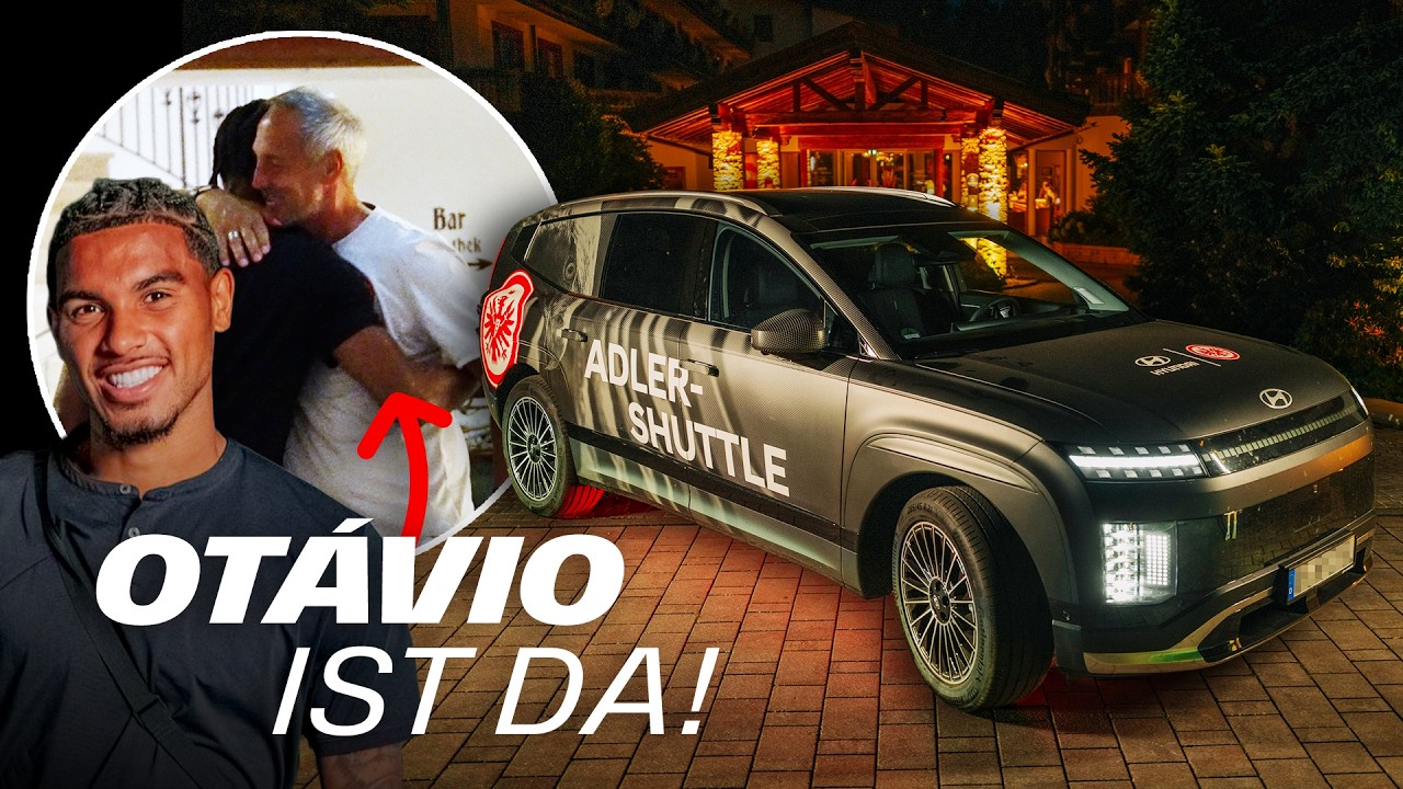 Otávios erstes Treffen mit Adi Hütter!