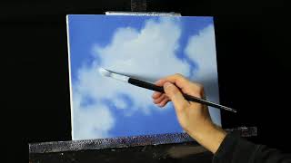 How to paint simple and effective clouds in oil - with Tim Gagnon