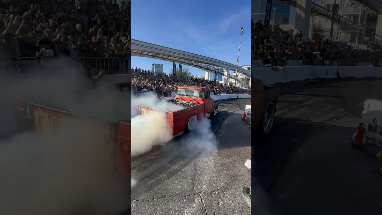 Full Video ☝️ Zach’s Supercharged Fridge at Hoonigan SEMA Burnyard 