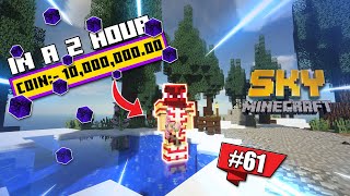 In 2 Hour's I Made A 10Million Coin's In Redesky Skyblock Live🔴|| Part 61
