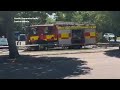 Explosions heard and shops evacuated as van engulfed in flames