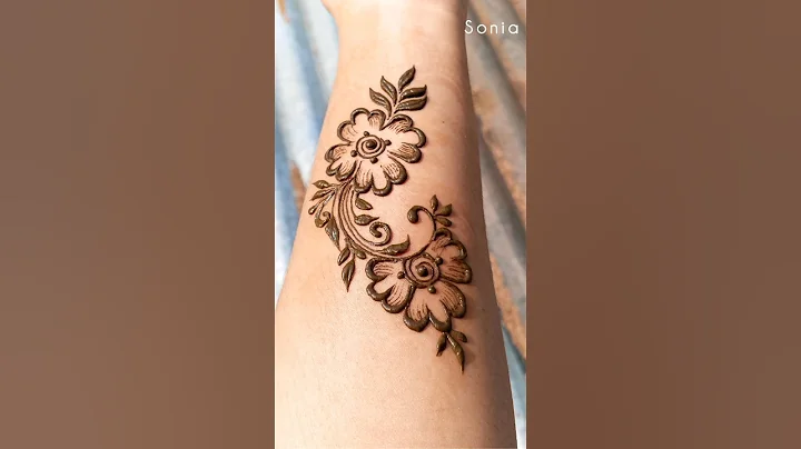 Simple Mehndi Design #mehndi #shorts