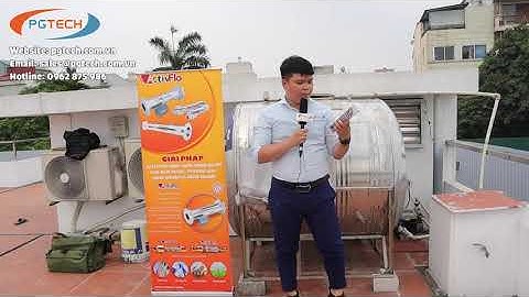 Lắp đặt thiết bị xử lý canxi đá vôi cho nước máy của gia đình nhà báo nổi tiếng tại Quận Tây Hồ HN