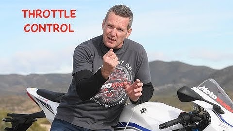 MOTOVUDU - Simon Crafar - THROTTLE CONTROL
