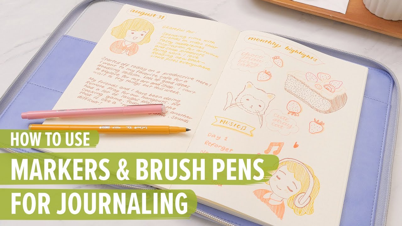 Best MARKERS for Journaling 📔 