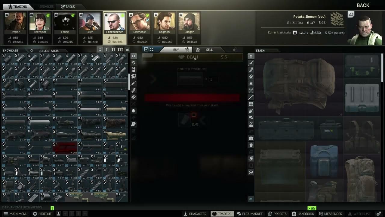 Pre wipe tarkov bug youtube