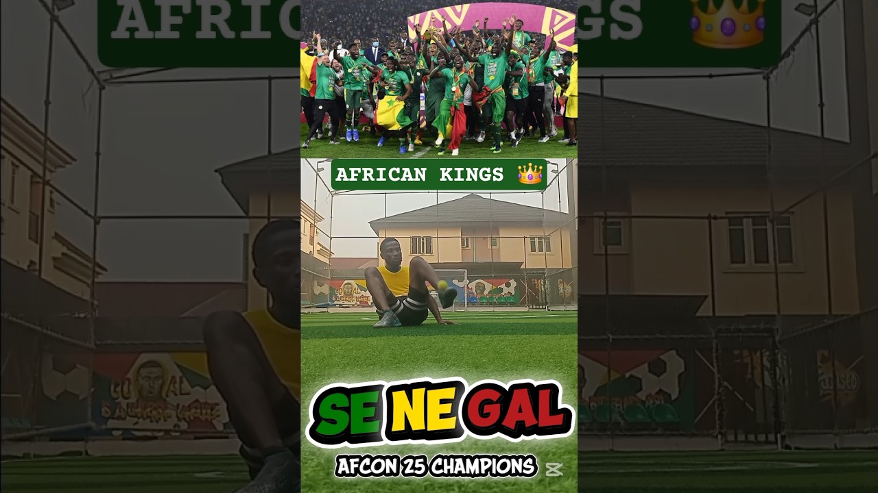 African Kings 👑 | Senegal Stand Tall 