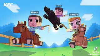 KFC Minecraft Mongolia 🇲🇳 🏇🤼‍♂️🏹 🏆