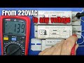 كيفية الحصول على اى جهد متردد 220AC to any voltage