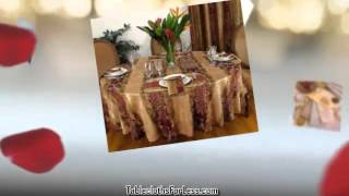 Cheap Tablecloths For Wedding Receptions - TableclothsForLess.com