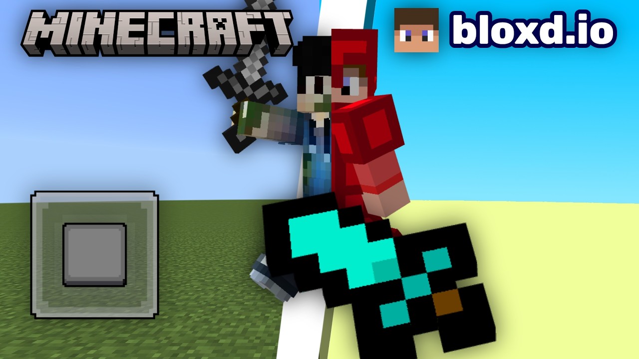 Mobile Player tries BLOXD.IO...