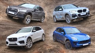 SUV Battle 2020: Audi Q5, BMW X3, Jaguar FPace, Discovery Sport, Range Rover Evoque, Porsche Macan