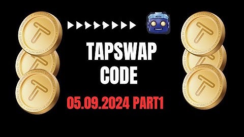 TapSwap Code 05.09.2024 Part1