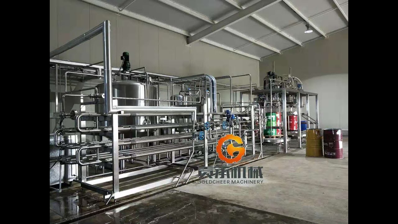 Cream sterilization and aseptic filling system in Colombia