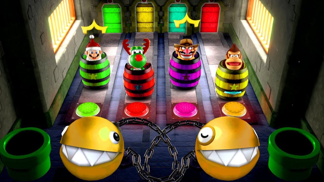 [マリオパーティ スーパースターズ] マリオ vs ヨッシー vs ワリオ vs ドンキーコング (COM アルティメットマスター)