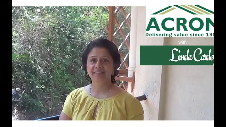 #MyAcronStory - Linda Cardozo moved in recently to...