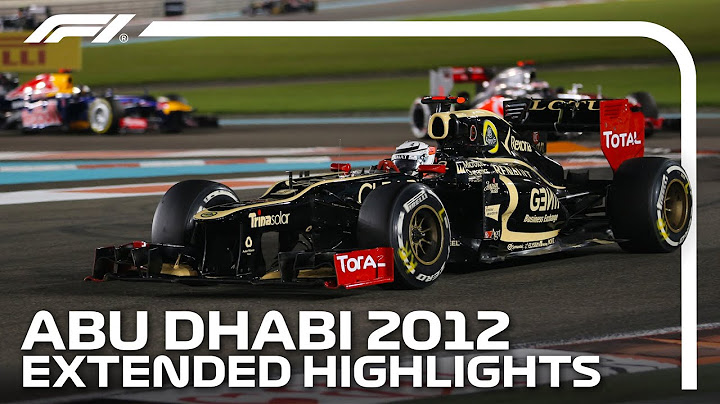 Raikkonen & Vettel Shine In Dramatic Race! | 2012 Abu Dhabi Grand Prix | Extended Highlights