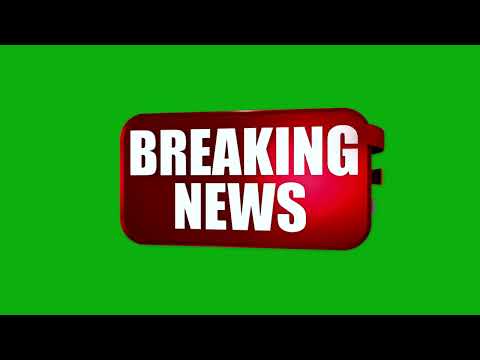 ​🔥 Free Breaking News Green Screen Effect | 3D News Overlay (No Copyright)