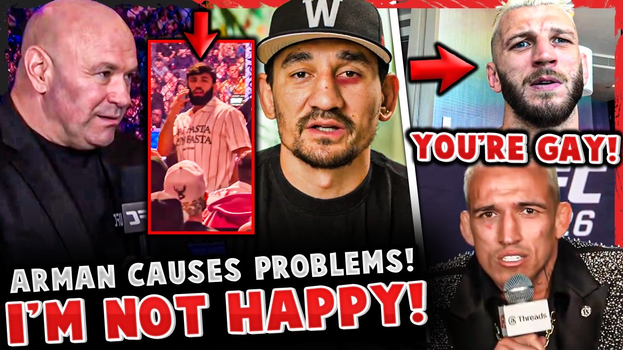 Dana White NOT HAPPY w/ Arman Tsarukyan after UFC 326! Charles Oliveira HEATED w/ Dan Hooker!