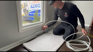 How the duct cleaning process works.