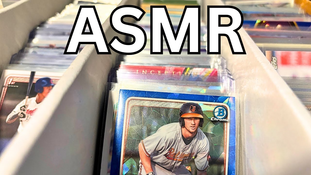 ASMR: more baseball rookies & prospects / whisper / gum chewing - YouTube
