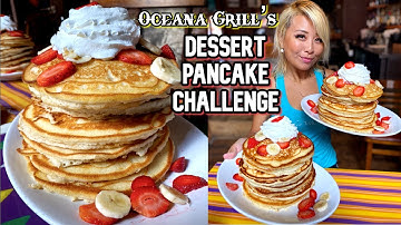 7 X 7 DESSERT PANCAKE STACK CHALLENGE | New Orlean