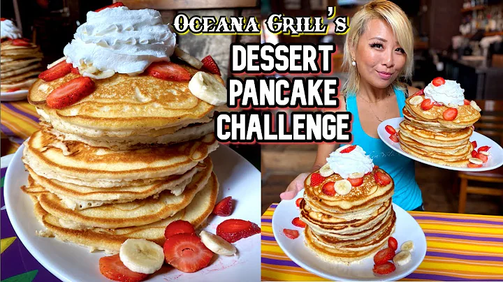 7 X 7 DESSERT PANCAKE STACK CHALLENGE | New Orlean...