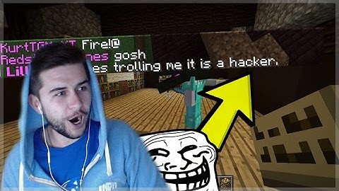 THEY THOUGHT I WAS A HACKER!! The Ultimate Troll On Minecraft Players (Minecraft Trolling)