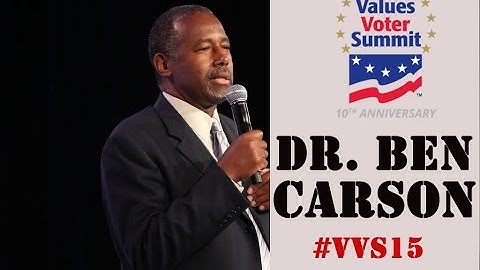 Dr. Ben Carson: Values Voter Summit 2015