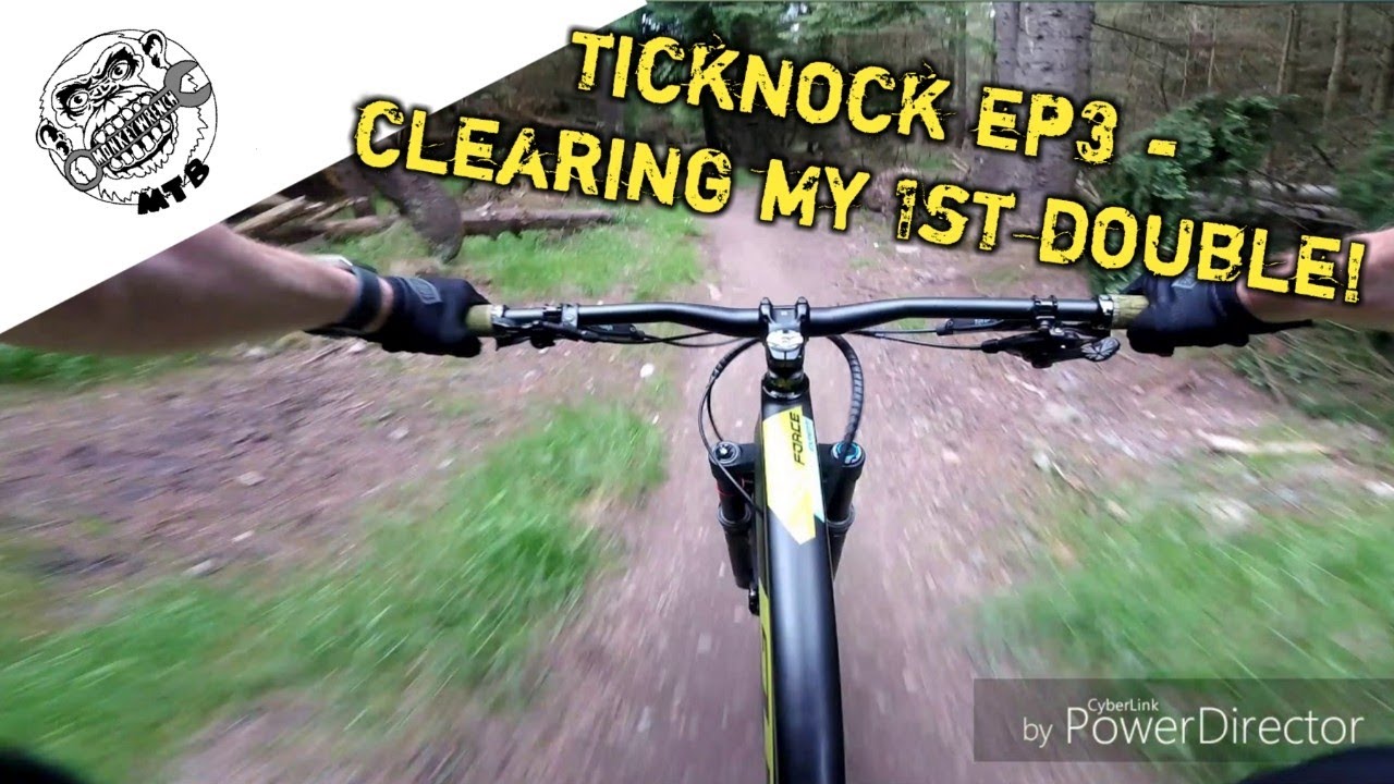 Ticknock forest MTB trails Clearing my first double on skyline! YouTube
