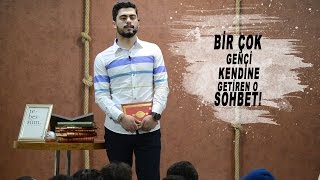 Bir Çok Genci Kendine Getiren O Sohbet Rıdvan Göçer