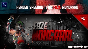 FaZe Mongraal Fortnite Header - Speedart