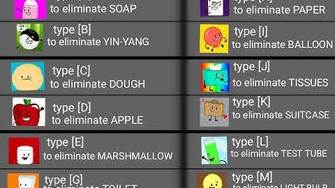Inanimate insanity voting screen