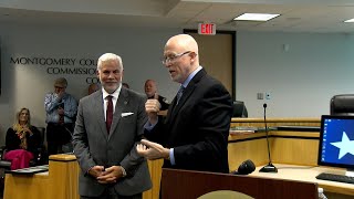 103025 NEW MONTGOMERY COUNTY DISTRICT ATTORNEY MIKE HOLLEY SWORN IN