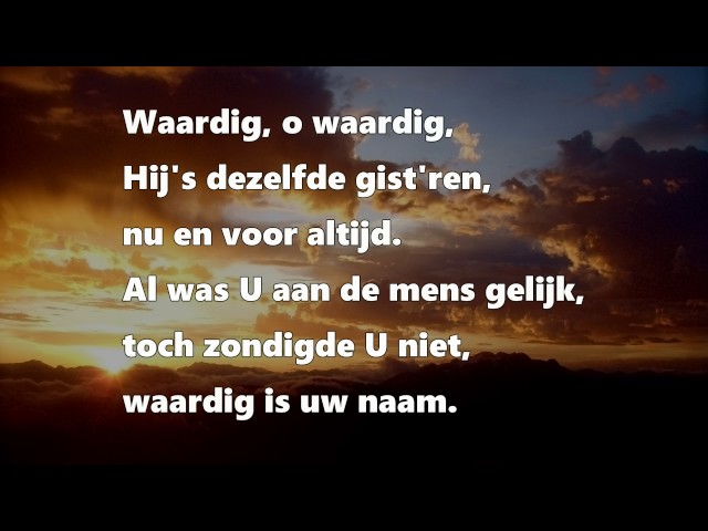 Opwekking 173: Heilig is de Heer (Lyrics) class=