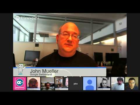English Google Webmaster Central B&M SMB Site-Clinic office-hours hangout