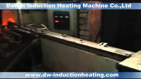 Induction Forging Rod Furnace with PLC Full Automatic feeder
