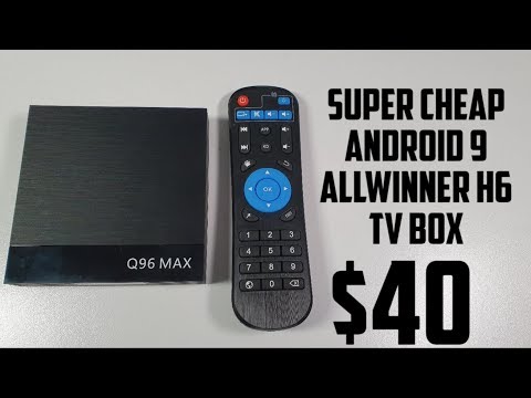 Q96 Max Android 9.0 TV Box Review/Unboxing/Hands  on/Youtube/Gaming/Allwinner H6 2019 - YouTube