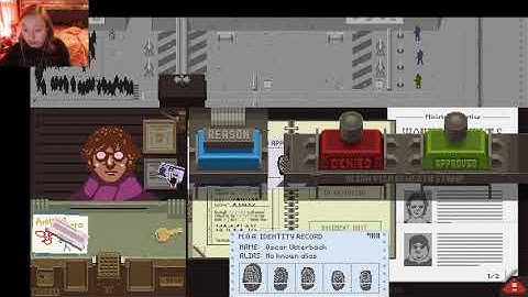 We adopt our niece! Papers, Please Episode 7