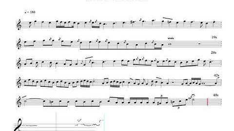 Kudsi Erguner - Taksim improvisation on Makam Ussak - transcription