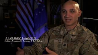 A CCAF Success Story - Lt Col Newcomer