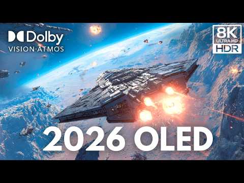 OLED DEMO 2026 – INSANE 8K Dolby Atmos Test, HDR 120fps!