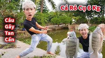 Cáo Ca - Câu Được 2 Con Cá Rô Cụ Xuống Thăm Bà Ngoại 90 Tuổi