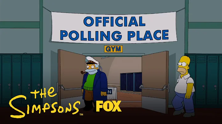Homer Votes 2012 | Season 26 | THE SIMPSONS