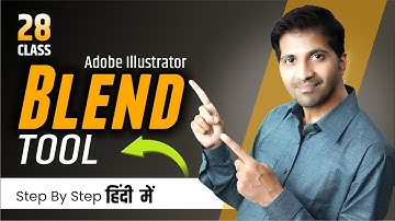 The Blend Tool | Adobe Illustrator 2024 Tutorial for Beginners | Class 28