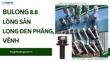 Bulong 8.8 Lồng Sẵn Long Đen Phẳng Và Long Đen Vênh - Bu Lông M8 - Bu Lông M10 - Bu Lông M12