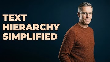 What Type Variations Create Text Hierarchy?